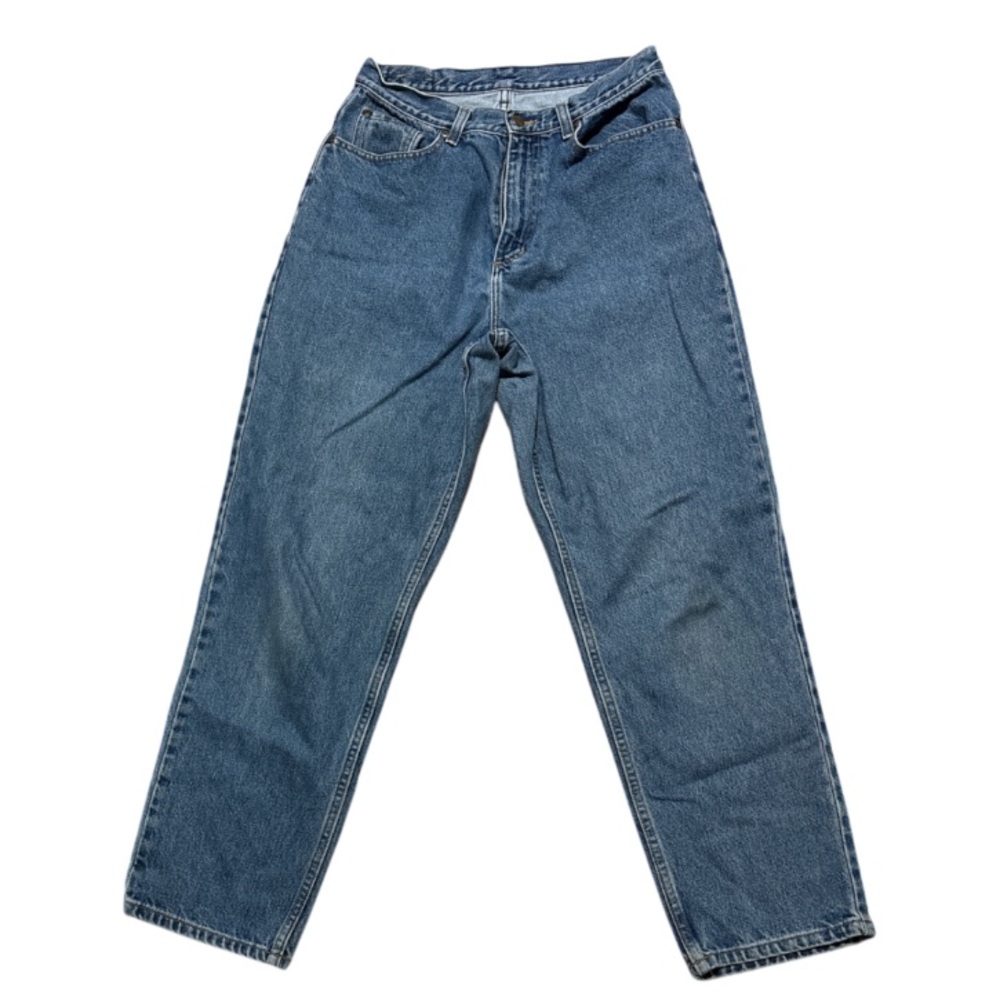 Vintage L.L. Bean Relaxed Blue Denim Jeans High Rose, High Waste Vintage